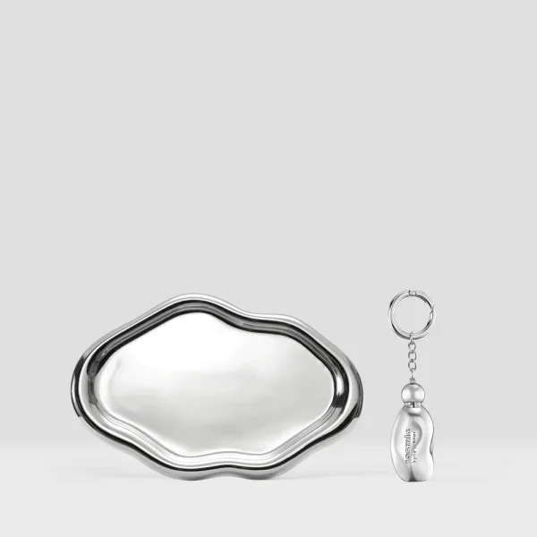 Gift Bundle #1 Cosmic Keychain & Silver Tray